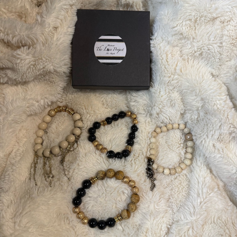Lace Project Bracelets